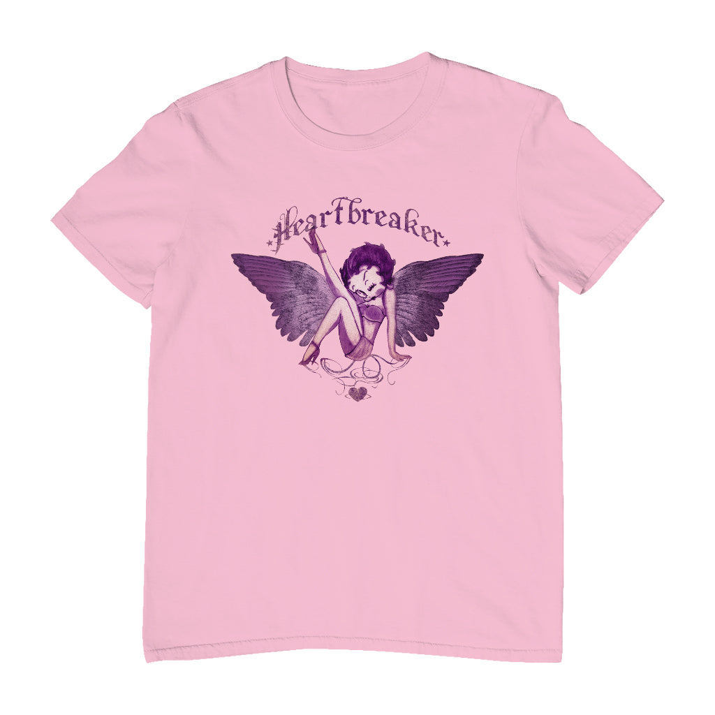 Betty Boop Heartbreaker Tattoo Men's T-Shirt-Betty Boop Shop