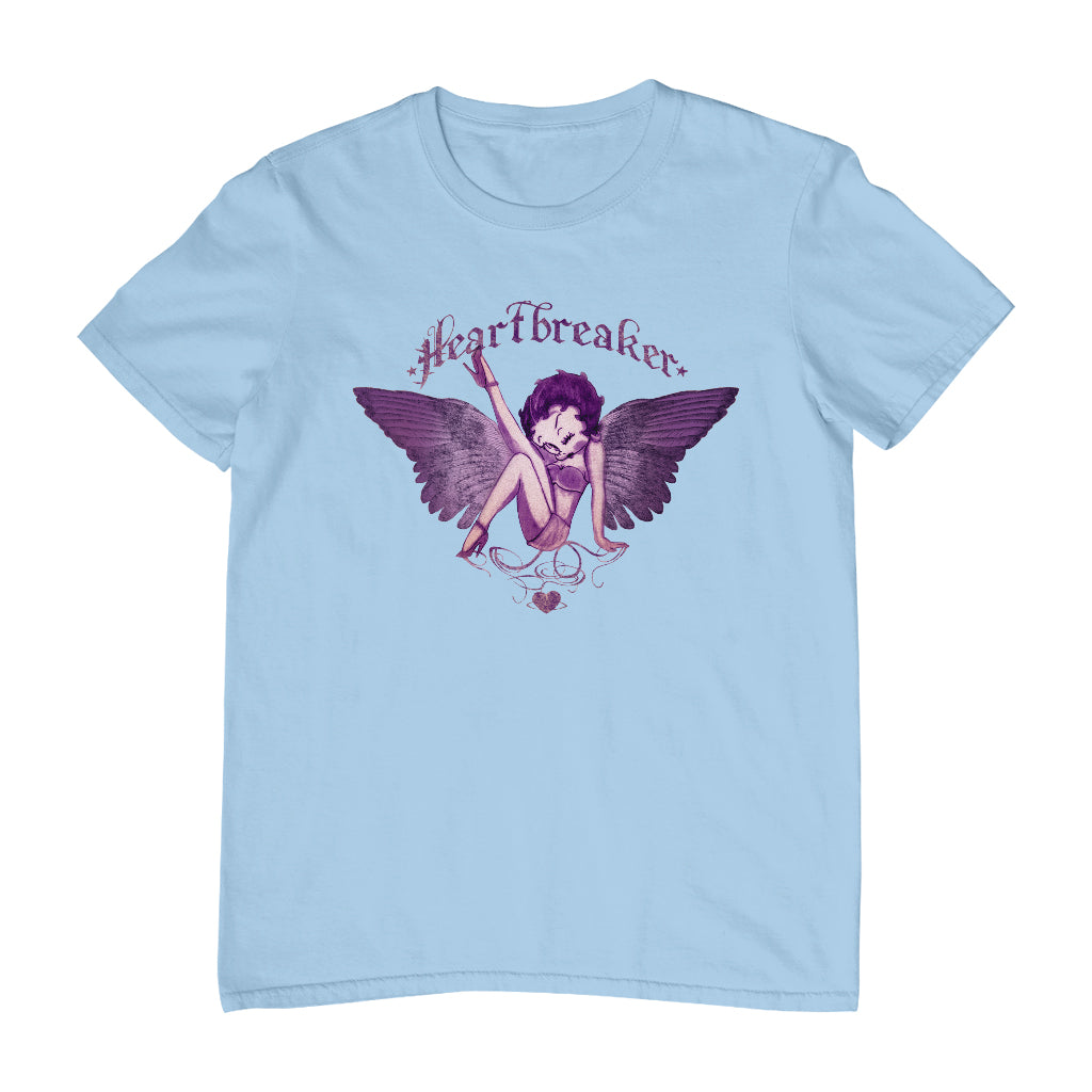 Betty Boop Heartbreaker Tattoo Men's T-Shirt-Betty Boop Shop