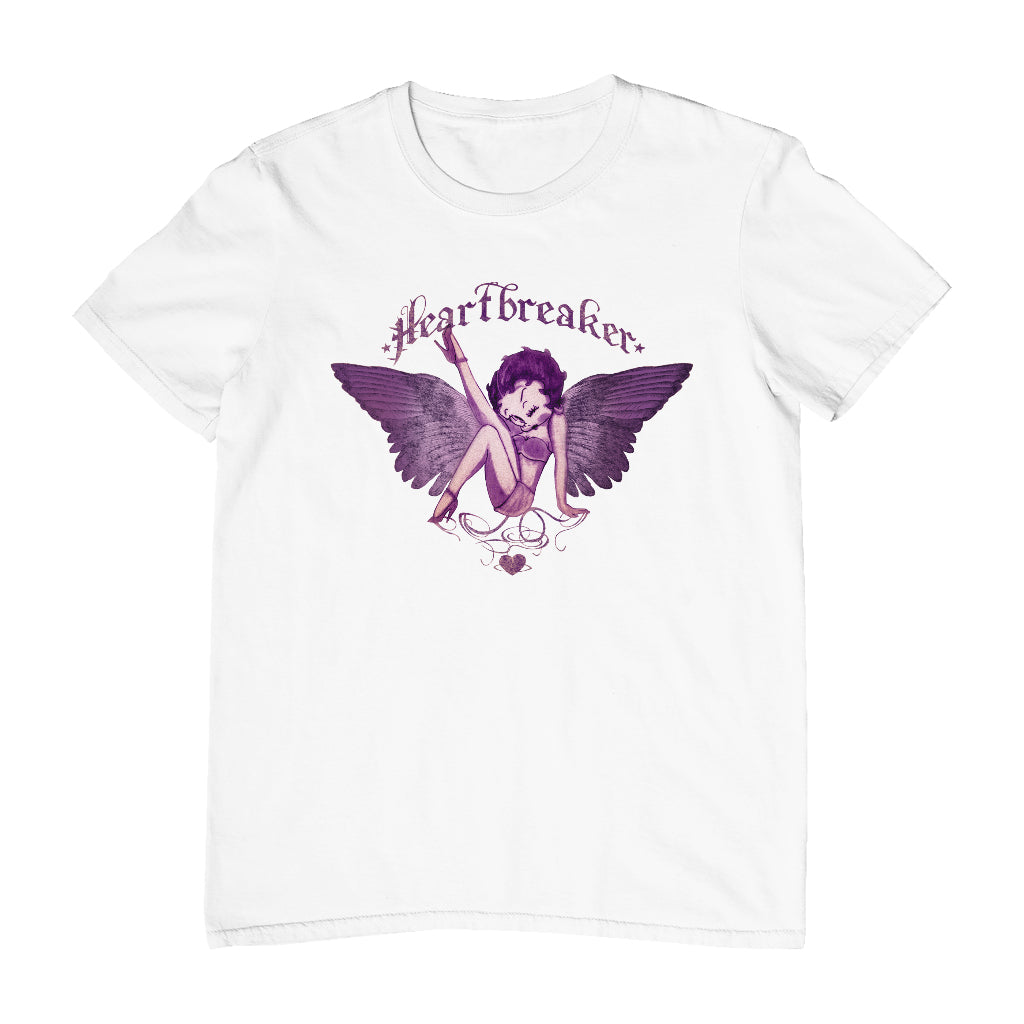 Betty Boop Heartbreaker Tattoo Men's T-Shirt-Betty Boop Shop