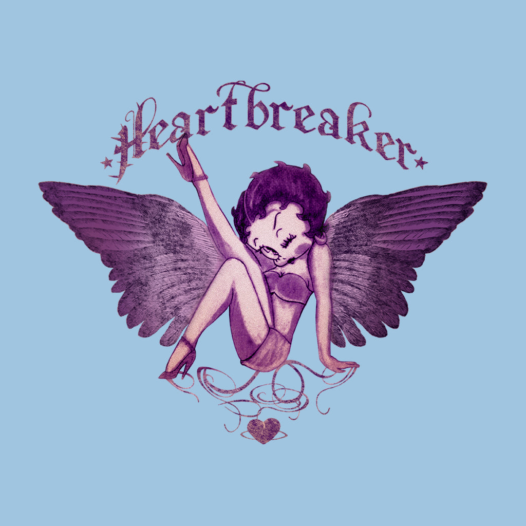 Betty Boop Heartbreaker Tattoo Men's T-Shirt-Betty Boop Shop