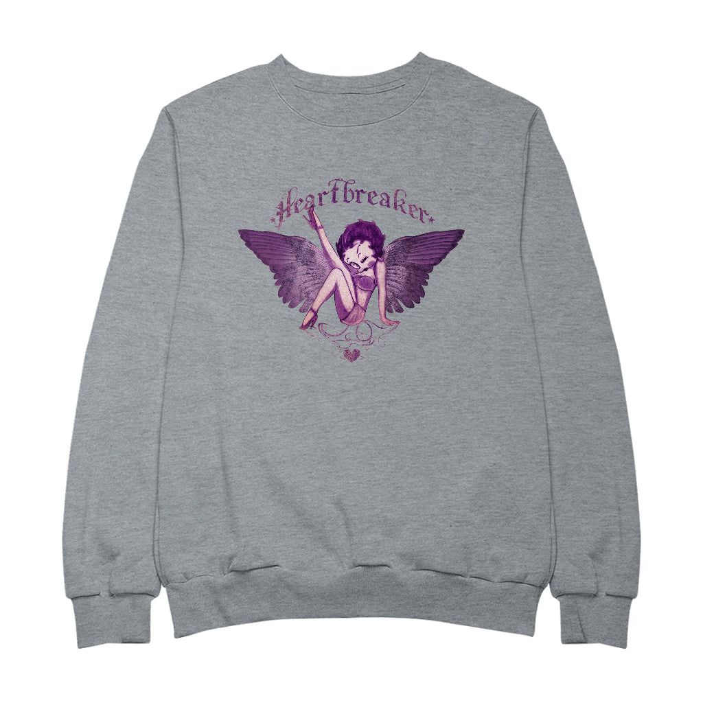Betty Boop Heartbreaker Tattoo Women's Sweatshirt