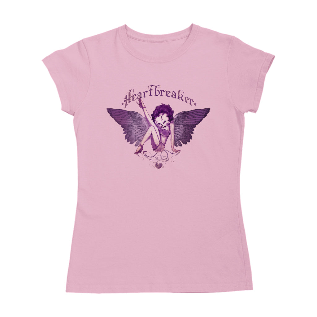 Betty Boop Heartbreaker Tattoo Women's T-Shirt-Betty Boop Shop