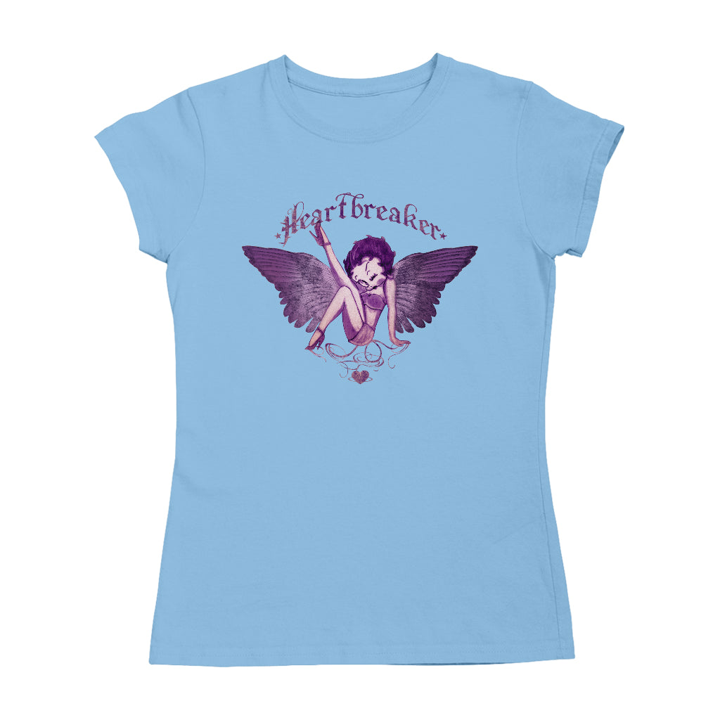 Betty Boop Heartbreaker Tattoo Women's T-Shirt-Betty Boop Shop