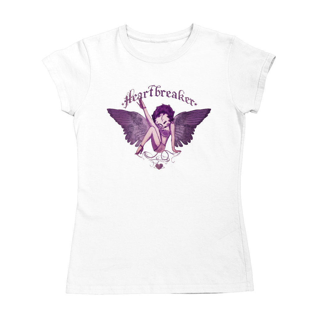 Betty Boop Heartbreaker Tattoo Women's T-Shirt-Betty Boop Shop
