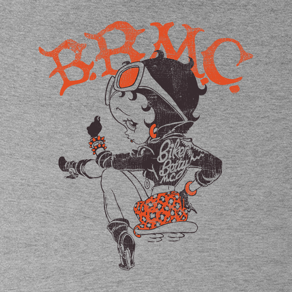 Betty Boop Biker BBMC Colour Men's Sweatshirt-Betty Boop Shop