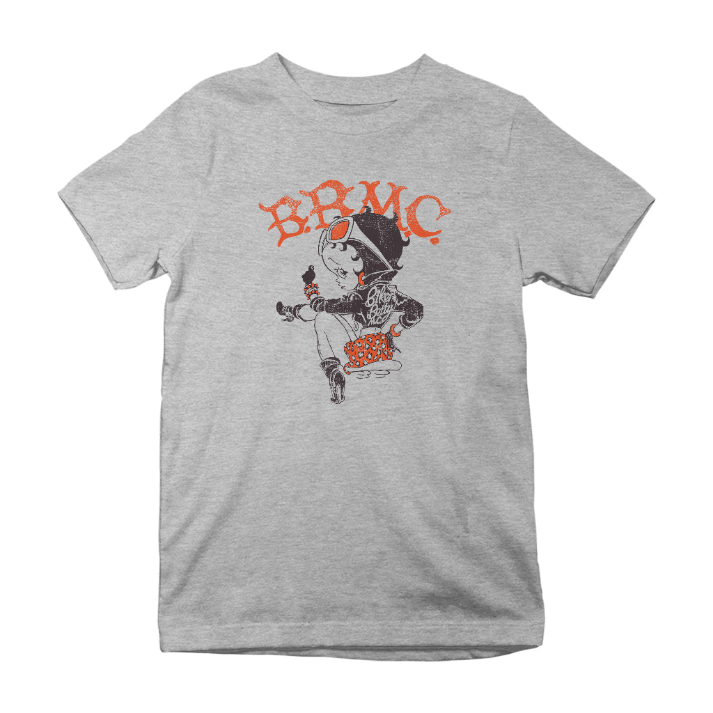 Betty Boop Biker BBMC Colour Kids T-Shirt