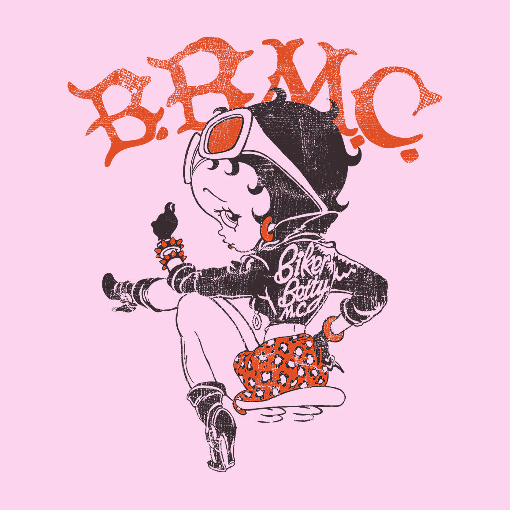 Betty Boop Biker BBMC Colour Men's Sweatshirt-Betty Boop Shop