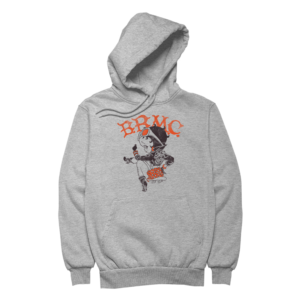 Betty Boop Biker BBMC Colour Men's Hooded Sweatshirt