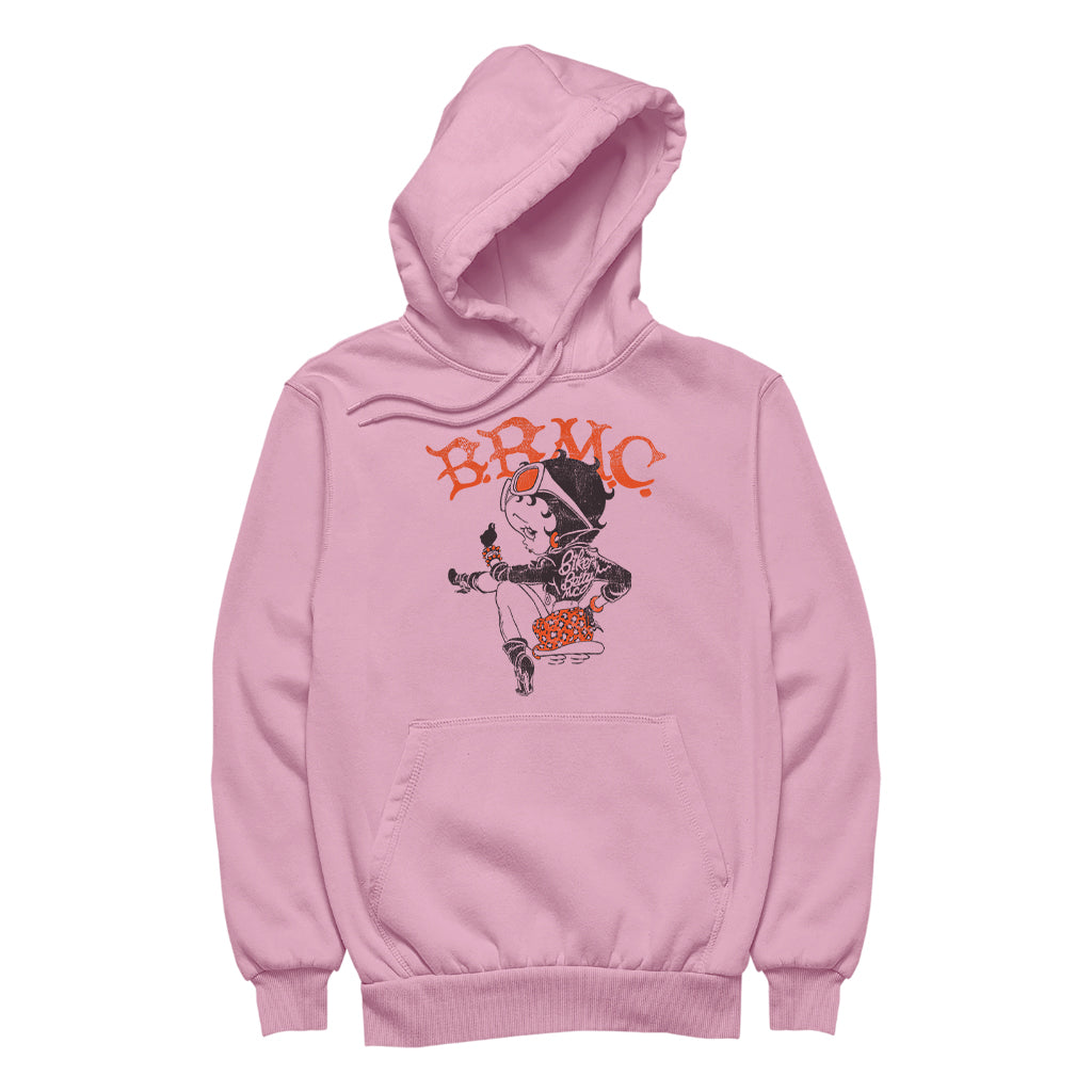 Betty Boop Biker BBMC Colour Men's Hooded Sweatshirt-Betty Boop Shop