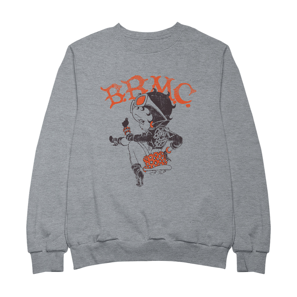Betty Boop Biker BBMC Colour Men's Sweatshirt
