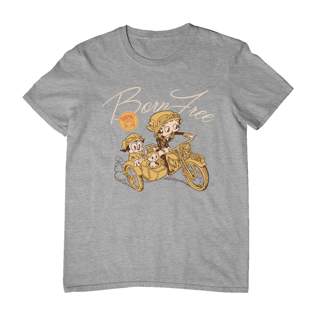 Betty Boop Born Free Men's T-Shirt
