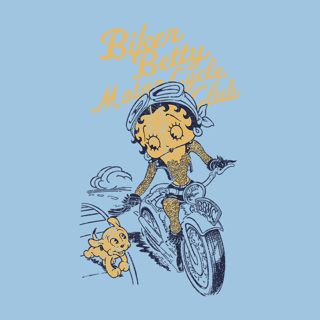 Betty Boop Motor Cycle Club Women's T-Shirt-Betty Boop Shop