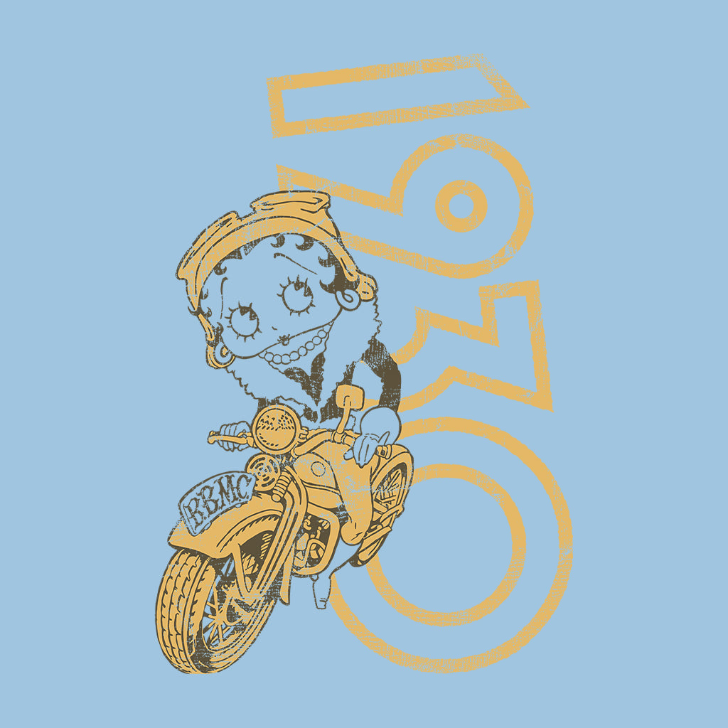 Betty Boop 1930s Biker Men's T-Shirt-Betty Boop Shop