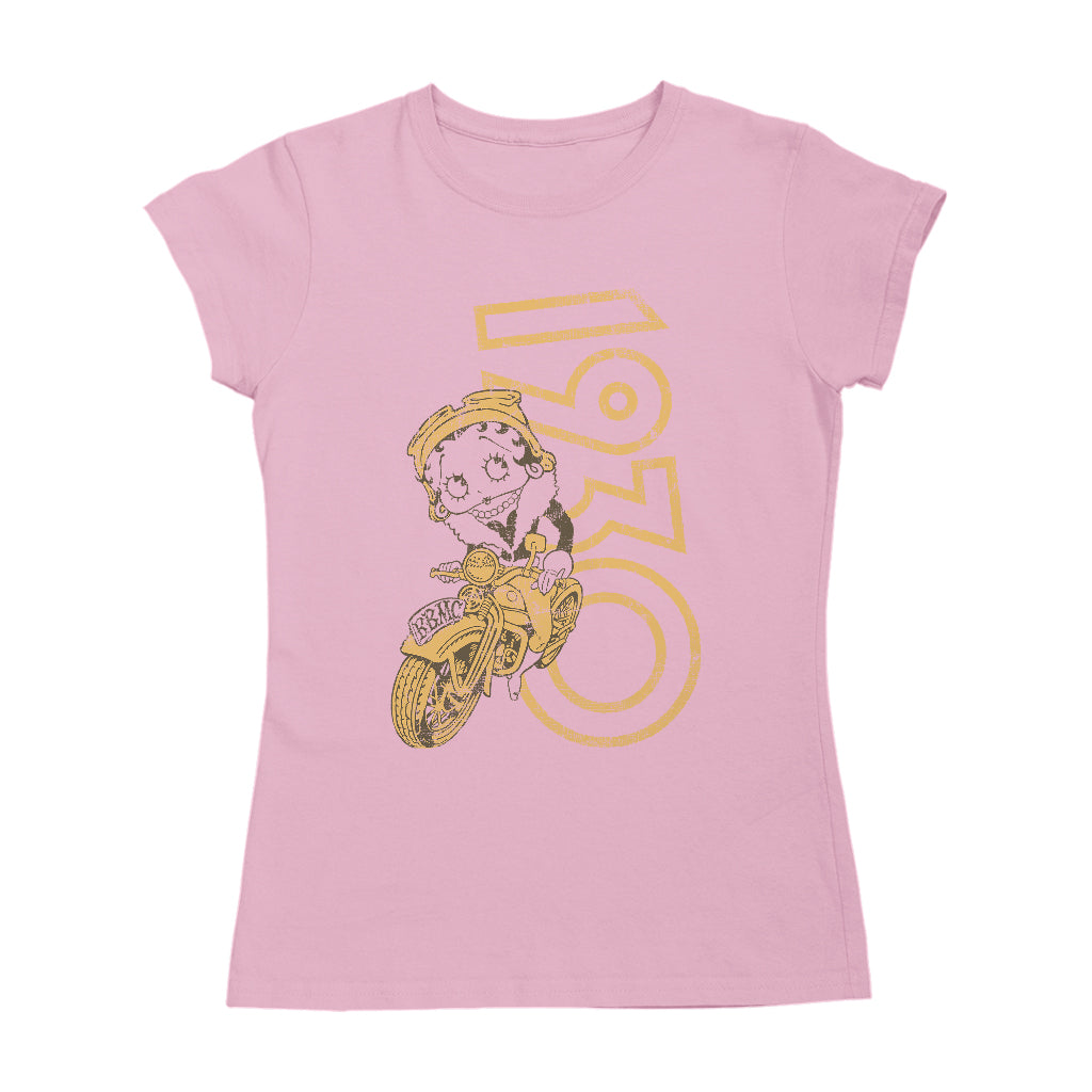 Betty Boop 1930s Biker Women's T-Shirt-Betty Boop Shop