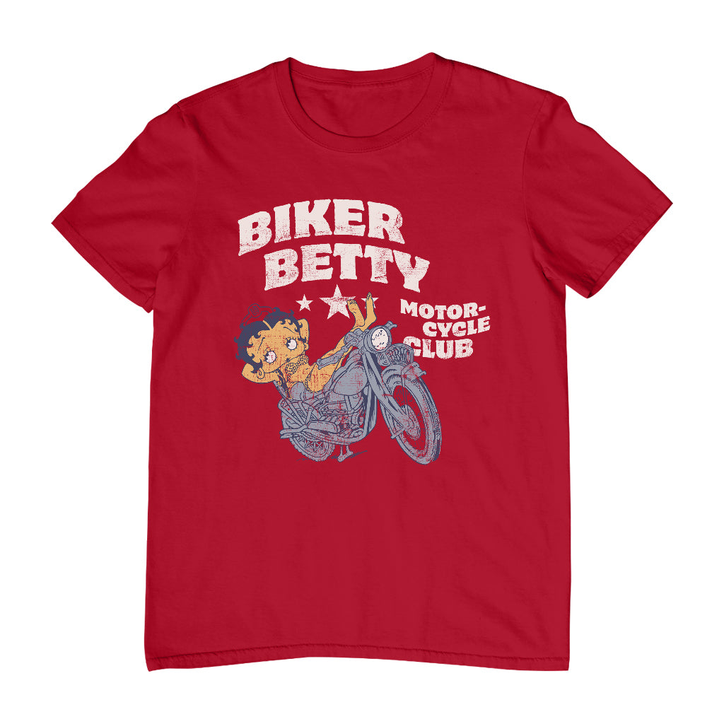 Betty Boop Bikini Biker Betty Men's T-Shirt-Betty Boop Shop