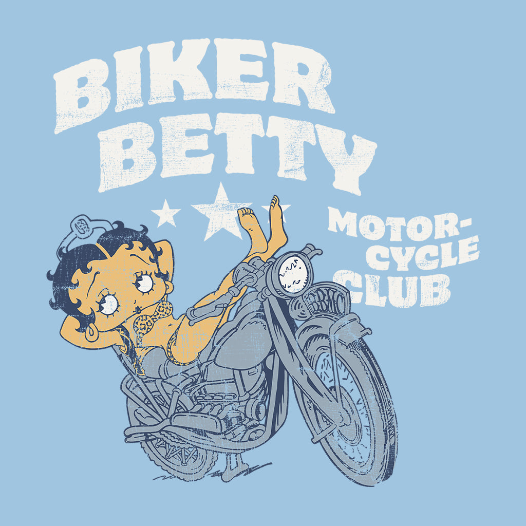 Betty Boop Bikini Biker Betty Kids Sweatshirt-Betty Boop Shop