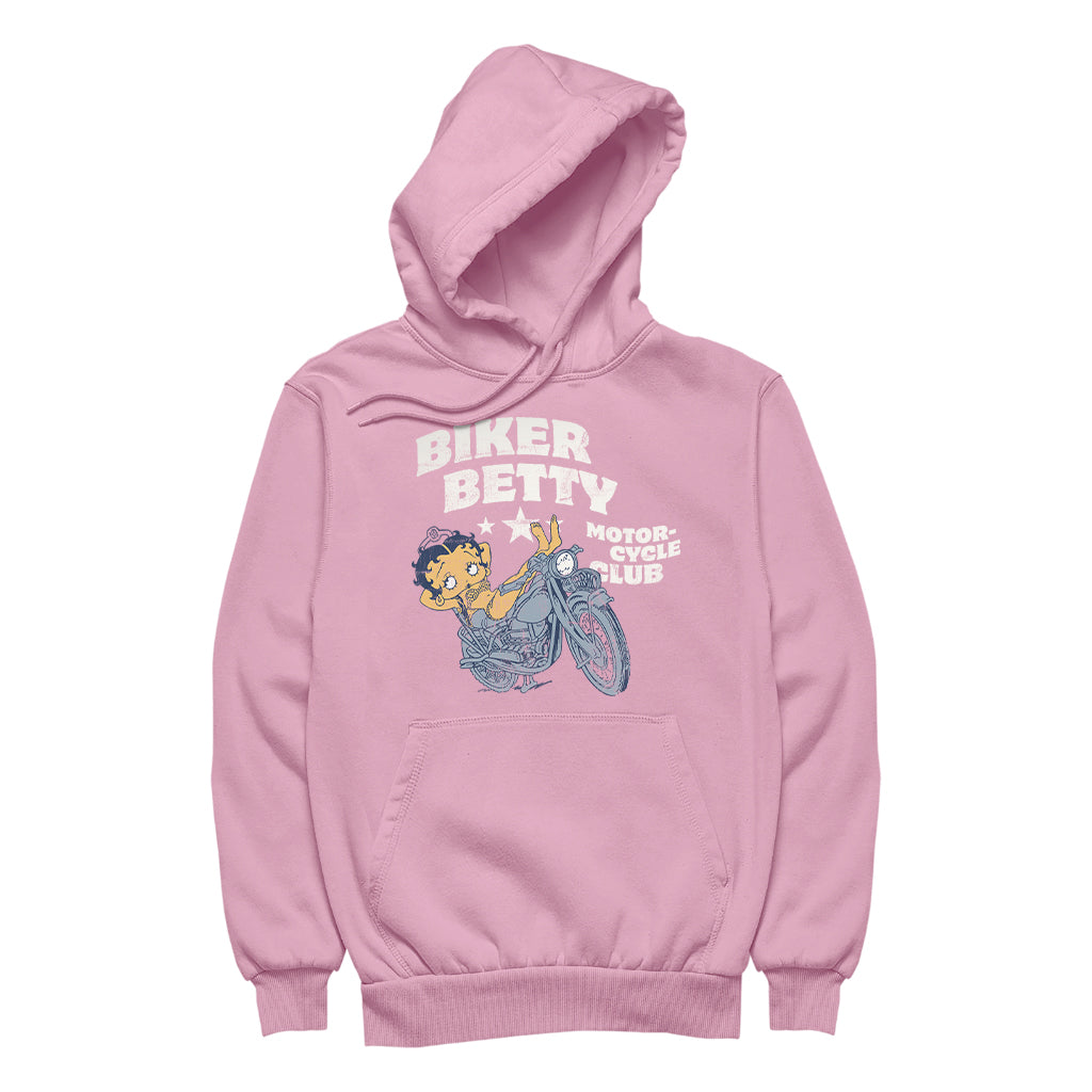 Betty Boop Bikini Biker Betty Women's Hooded Sweatshirt-Betty Boop Shop