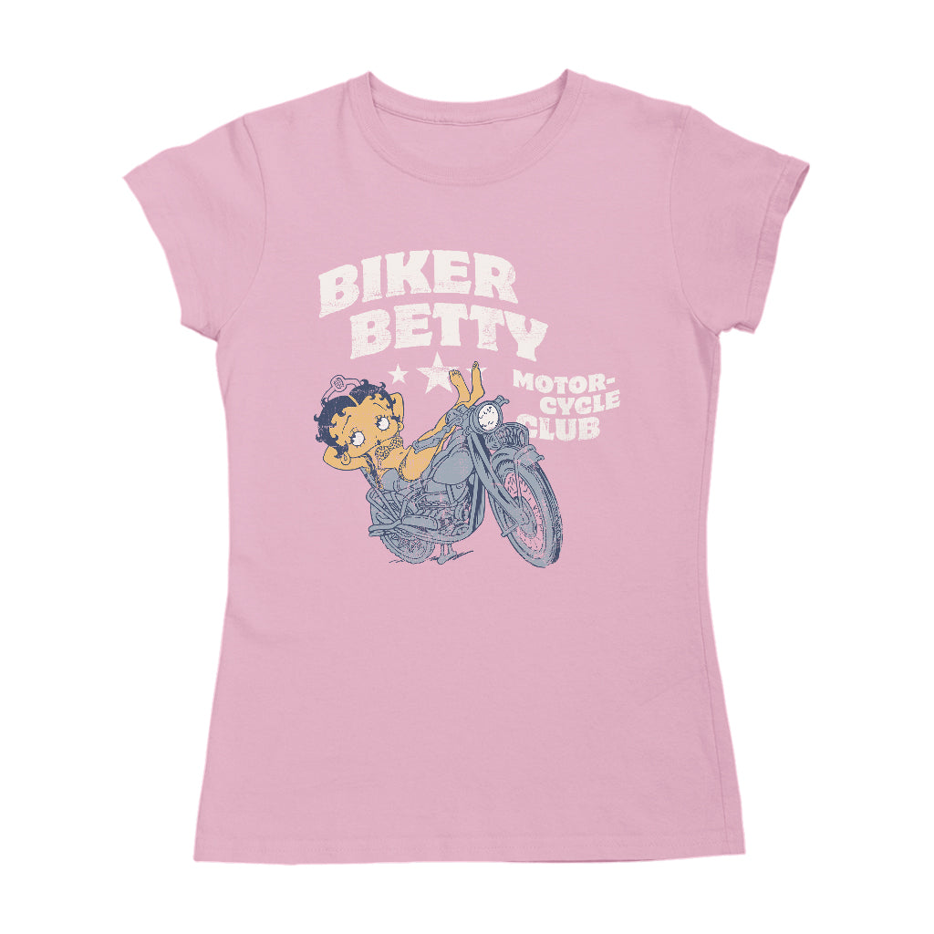 Betty Boop Bikini Biker Betty Women's T-Shirt-Betty Boop Shop