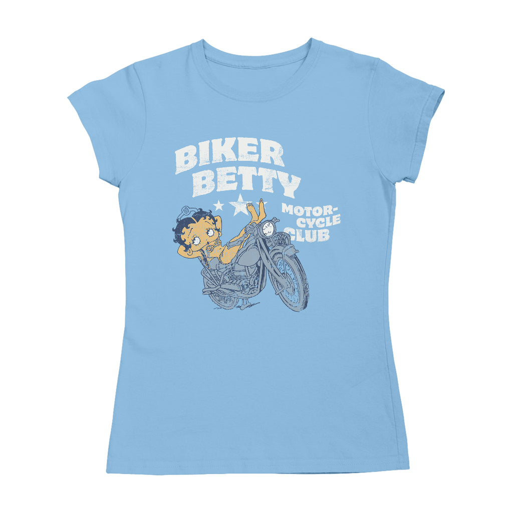 Betty Boop Bikini Biker Betty Women's T-Shirt-Betty Boop Shop
