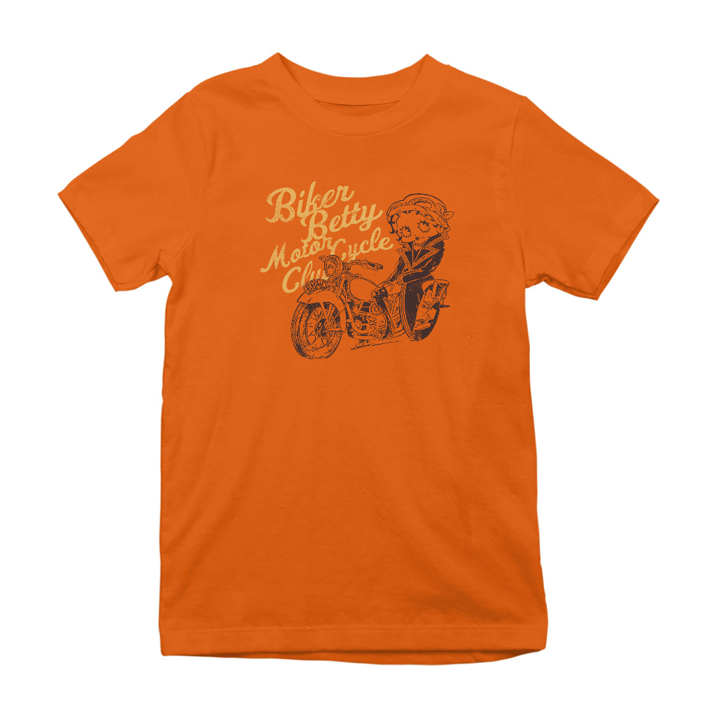 Betty Boop BBMC Biker Betty Kids T-Shirt-Betty Boop Shop