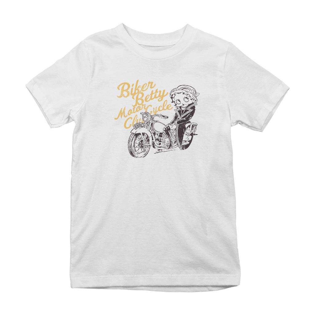 Betty Boop BBMC Biker Betty Kids T-Shirt