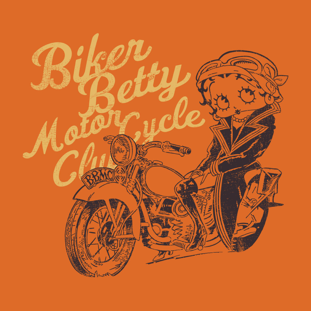 Betty Boop BBMC Biker Betty Kids Hooded Sweatshirt-Betty Boop Shop