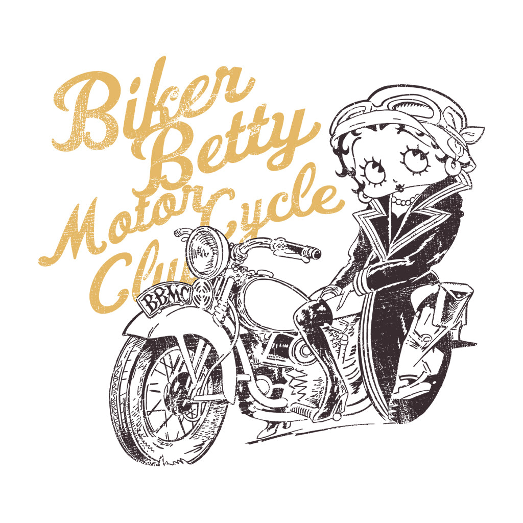 Betty Boop BBMC Biker Betty Women's Sweatshirt-Betty Boop Shop