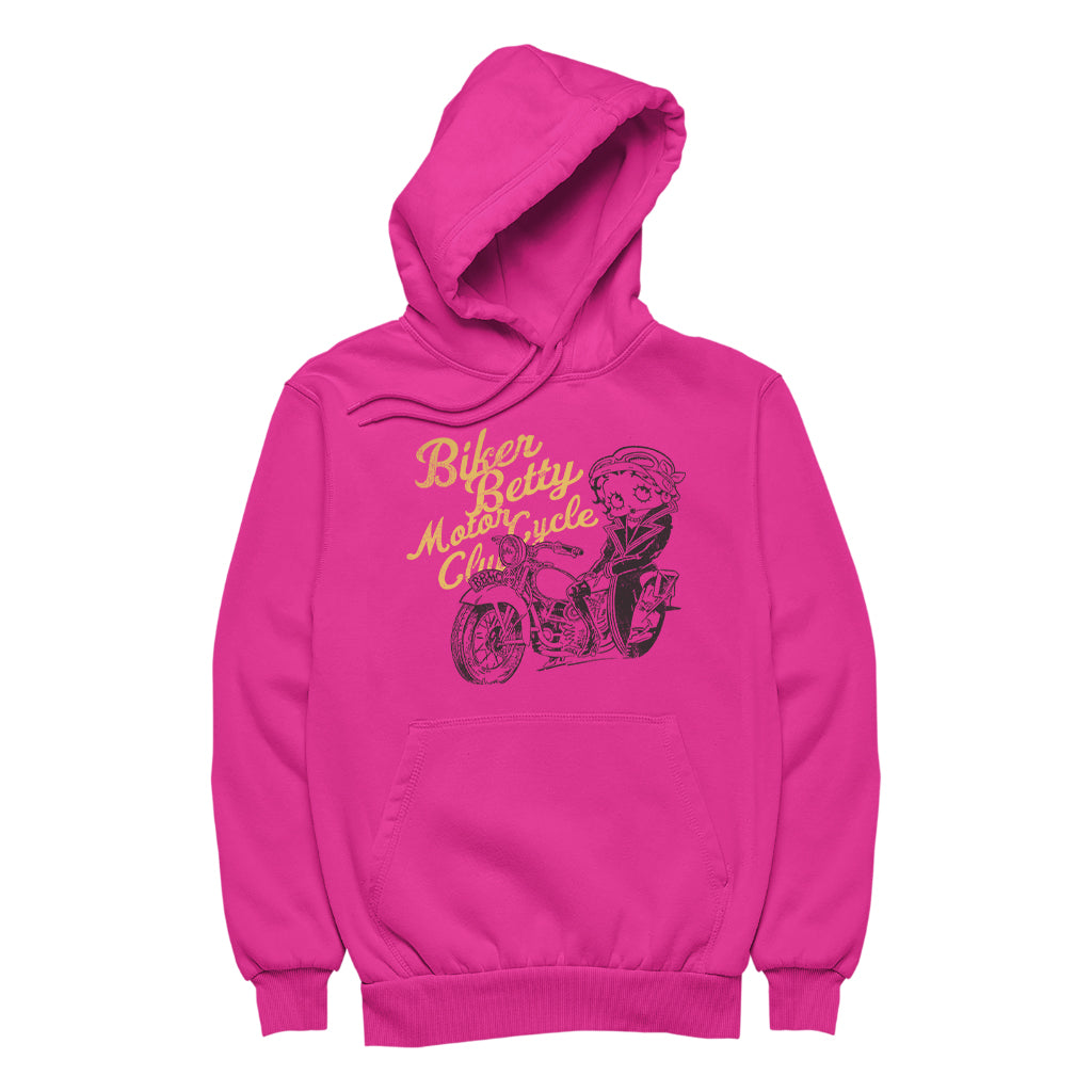 Betty Boop BBMC Biker Betty Women's Hooded Sweatshirt-Betty Boop Shop