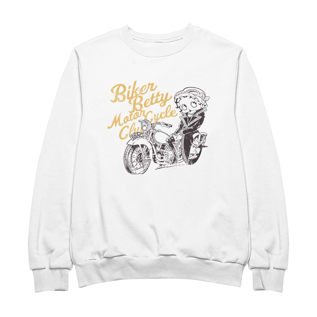 Betty Boop BBMC Biker Betty Women's Sweatshirt