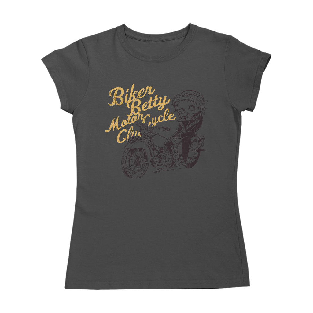 Betty Boop BBMC Biker Betty Women's T-Shirt-Betty Boop Shop