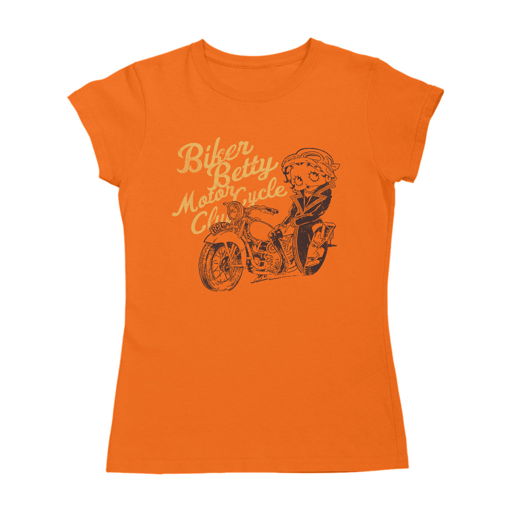 Betty Boop BBMC Biker Betty Women's T-Shirt-Betty Boop Shop