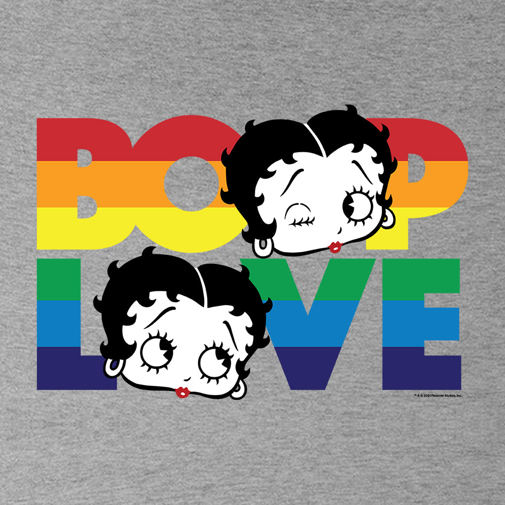 Betty Boop Love Pride Women's Hooded Sweatshirt-Betty Boop Shop