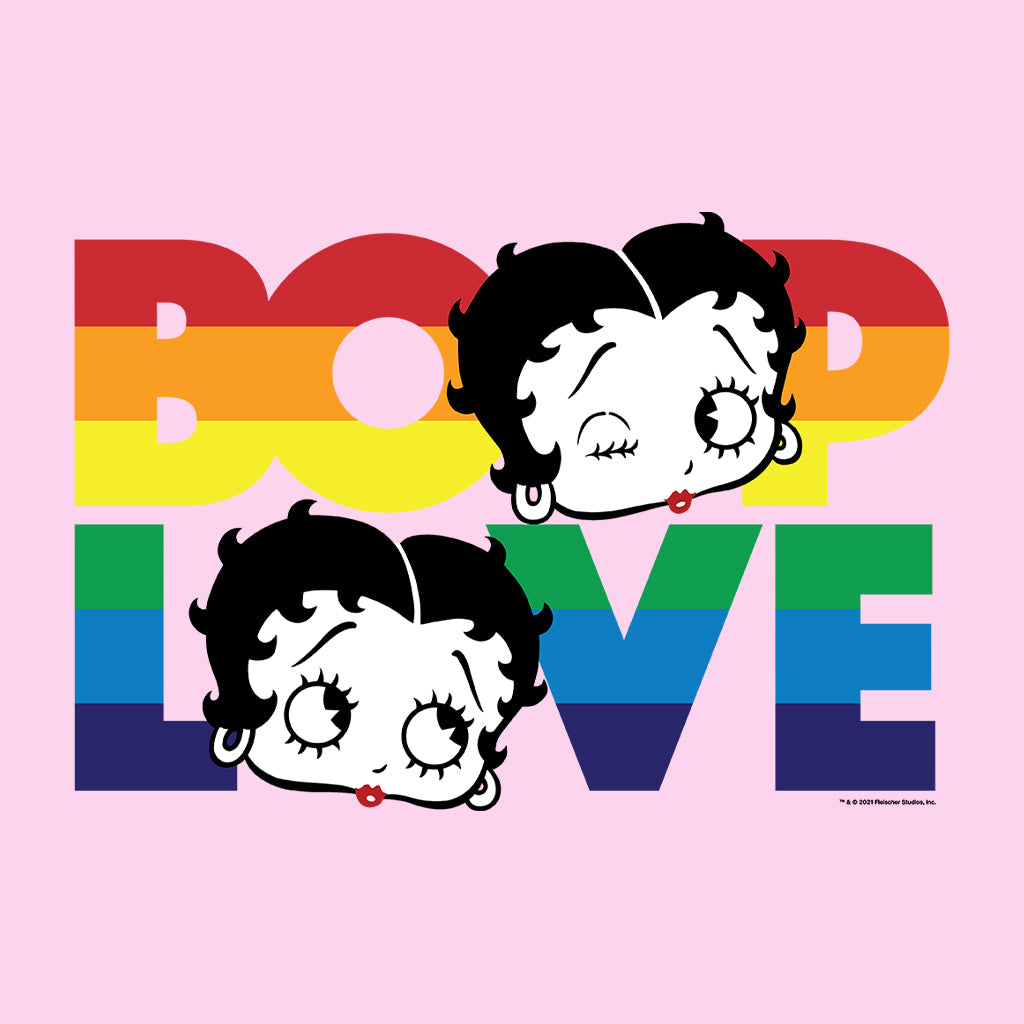 Betty Boop Love Pride Women's Hooded Sweatshirt-Betty Boop Shop