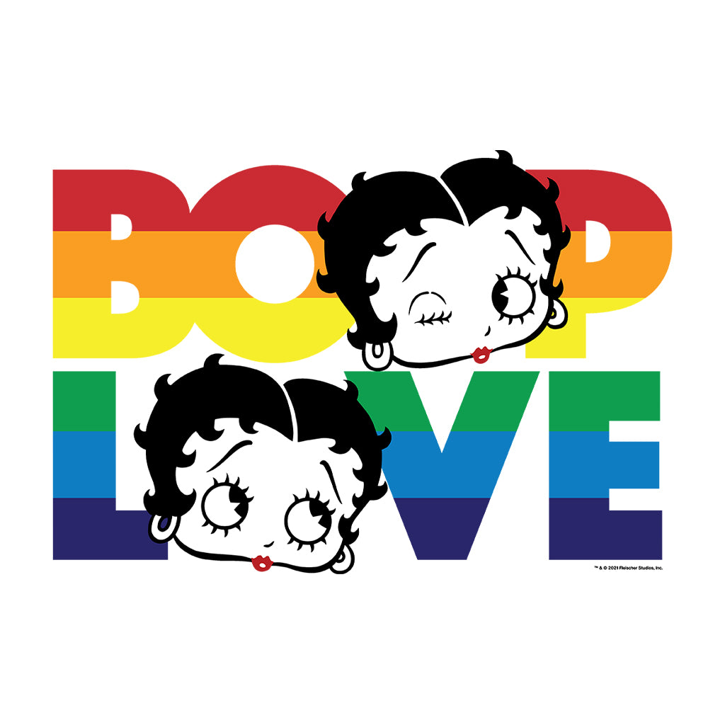 Betty Boop Love Pride Women's Hooded Sweatshirt-Betty Boop Shop