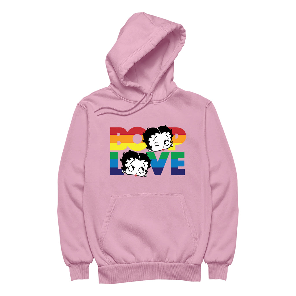 Betty Boop Love Pride Women's Hooded Sweatshirt-Betty Boop Shop