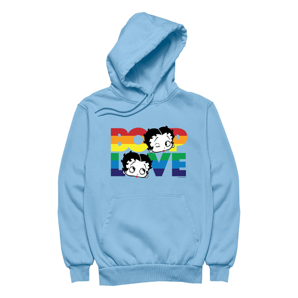 Betty Boop Love Pride Women's Hooded Sweatshirt-Betty Boop Shop