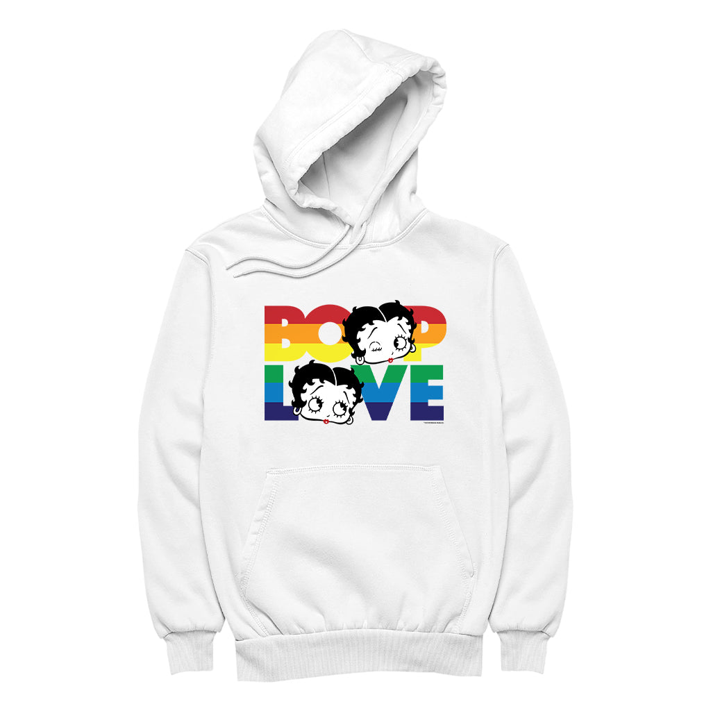 Betty Boop Love Pride Women's Hooded Sweatshirt-Betty Boop Shop