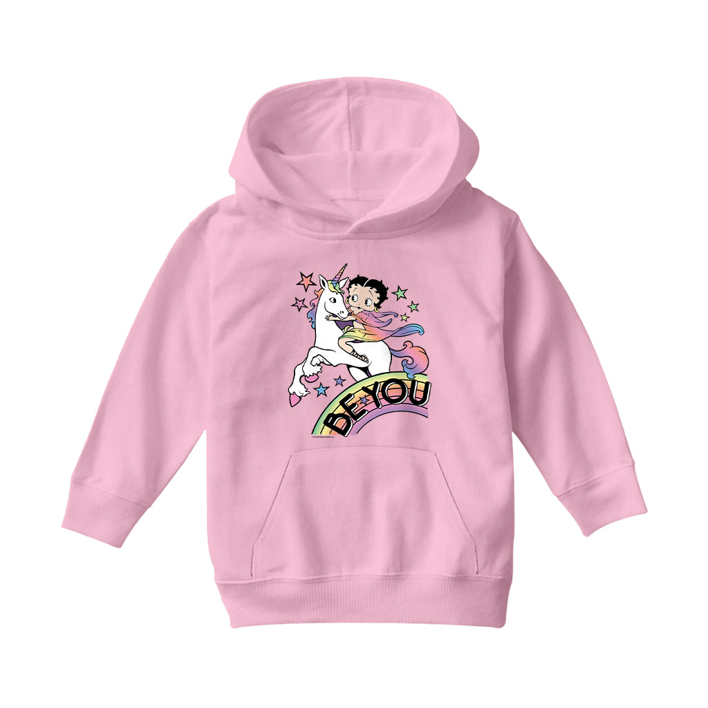 Betty Boop Be You Pride Kids Hooded Sweatshirt