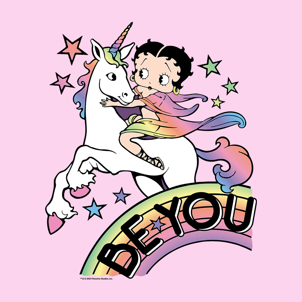 Betty Boop Be You Pride Women's Hooded Sweatshirt-Betty Boop Shop