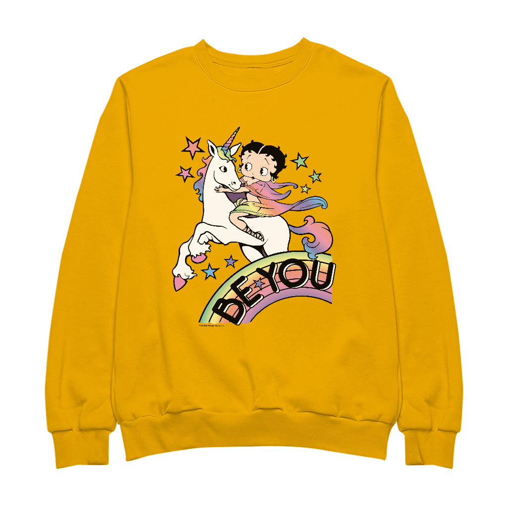 Betty Boop Be You Pride Men's Sweatshirt-Betty Boop Shop