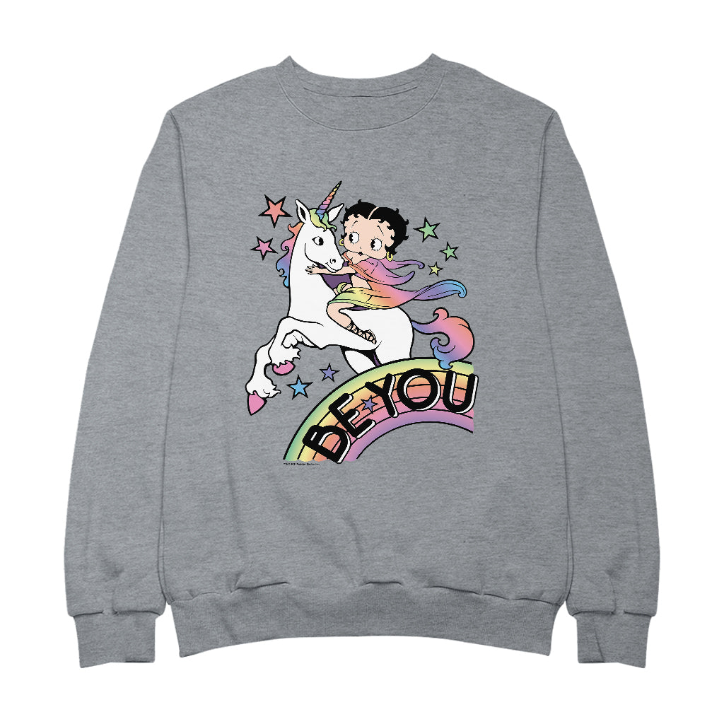Betty Boop Be You Pride Men's Sweatshirt