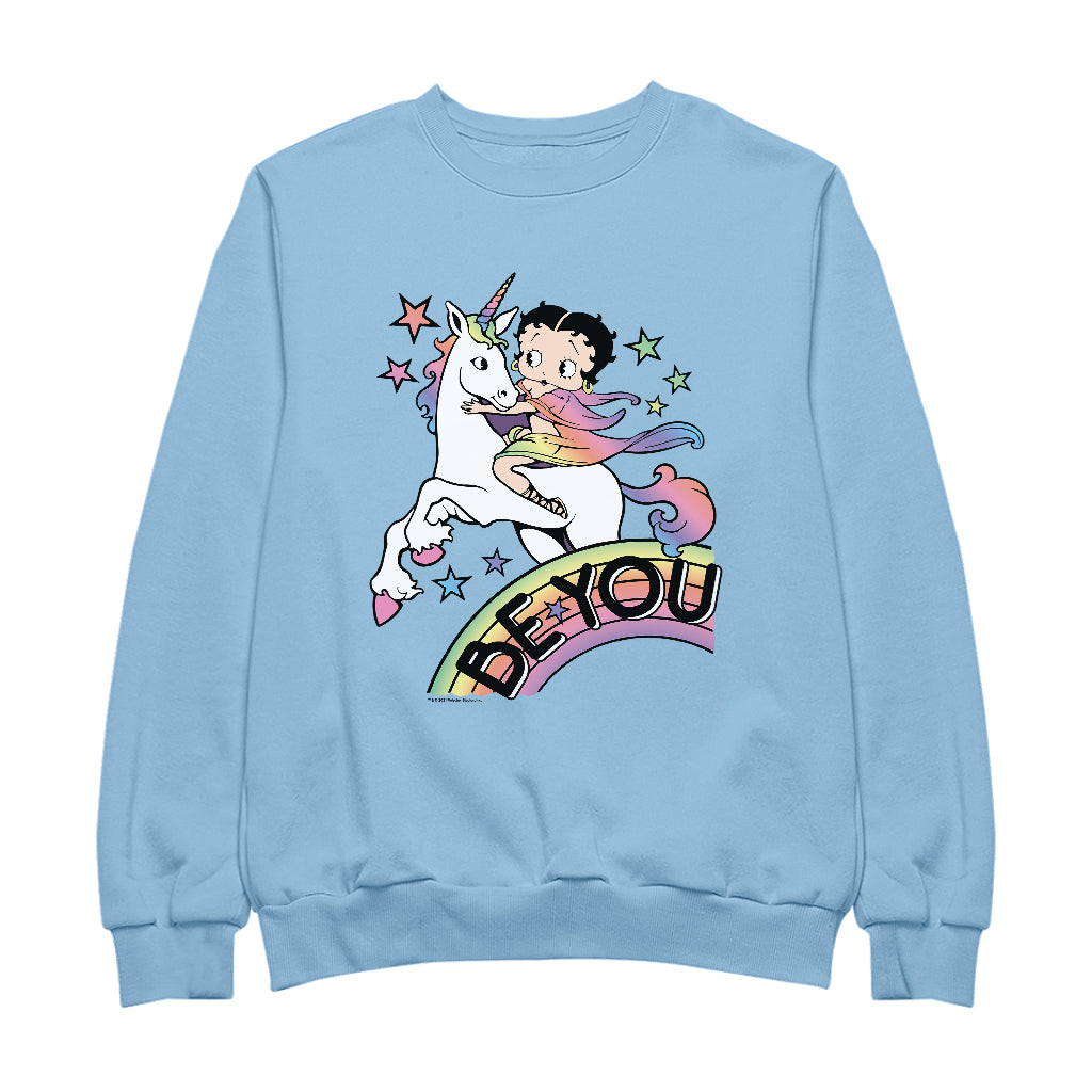 Betty Boop Be You Pride Men's Sweatshirt-Betty Boop Shop
