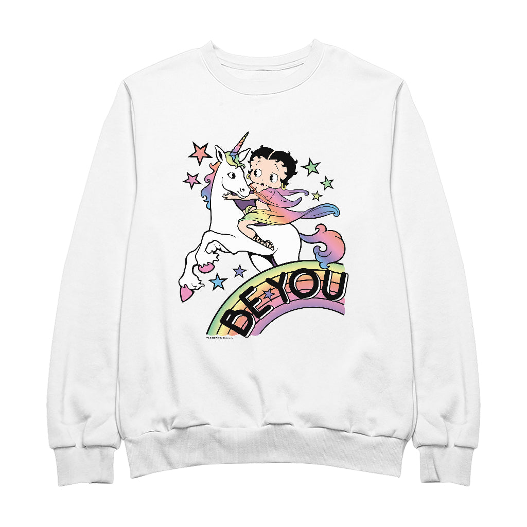 Betty Boop Be You Pride Men's Sweatshirt-Betty Boop Shop