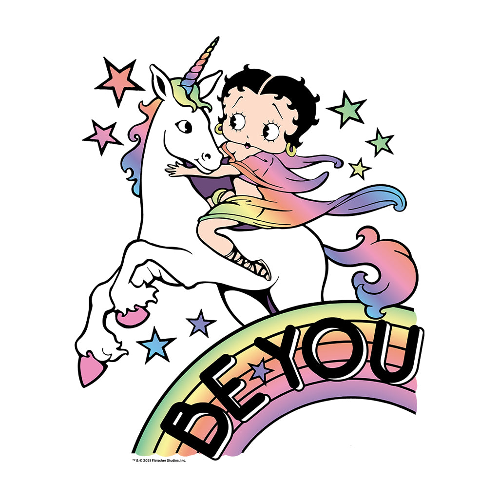 Betty Boop Be You Pride Kids Sweatshirt-Betty Boop Shop