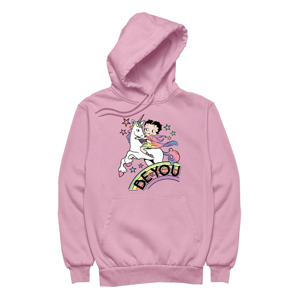 Betty Boop Be You Pride Women's Hooded Sweatshirt-Betty Boop Shop