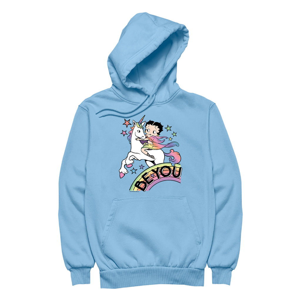 Betty Boop Be You Pride Women's Hooded Sweatshirt-Betty Boop Shop