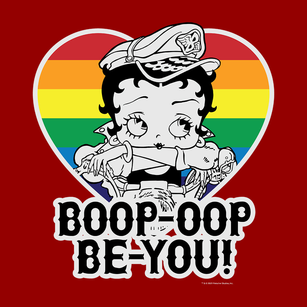 Betty Boop Pride Oop Be You Women's T-Shirt-Betty Boop Shop