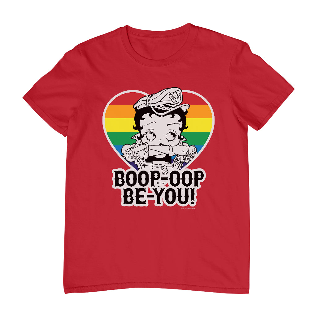 Betty Boop Pride Oop Be You Men's T-Shirt-Betty Boop Shop
