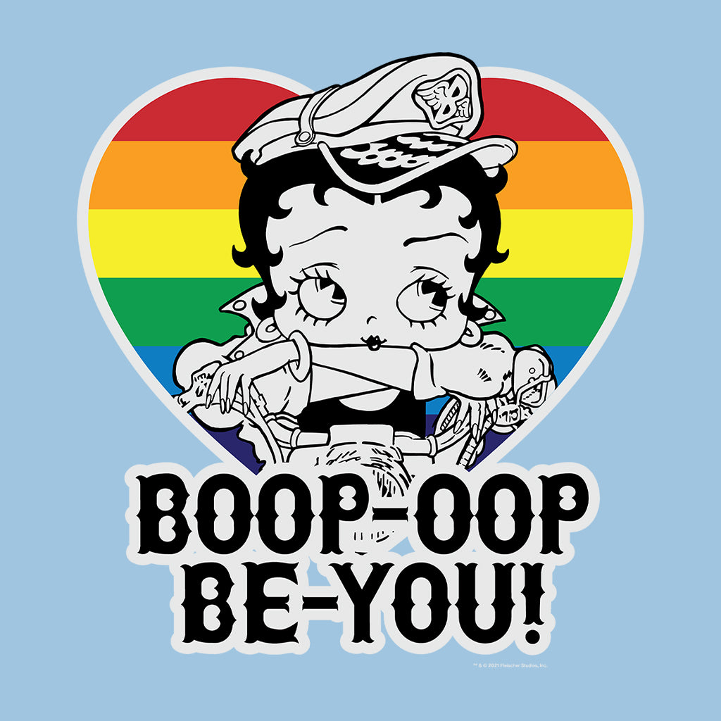 Betty Boop Pride Oop Be You Women's T-Shirt-Betty Boop Shop