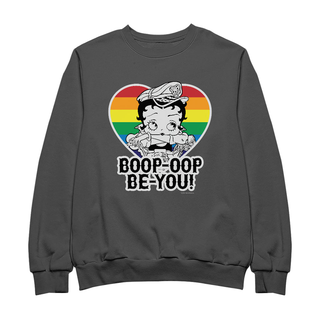 Betty Boop Pride Oop Be You Women's Sweatshirt-Betty Boop Shop